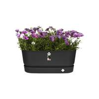 greenville terrace trough 80cm wheels living black